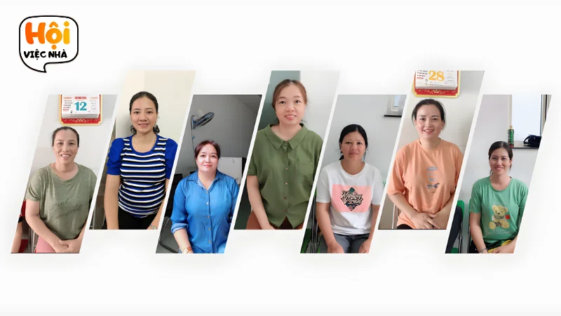 Hội Việc Nhà mang đến đội ngũ bảo mẫu chuyên nghiệp tận tâm
