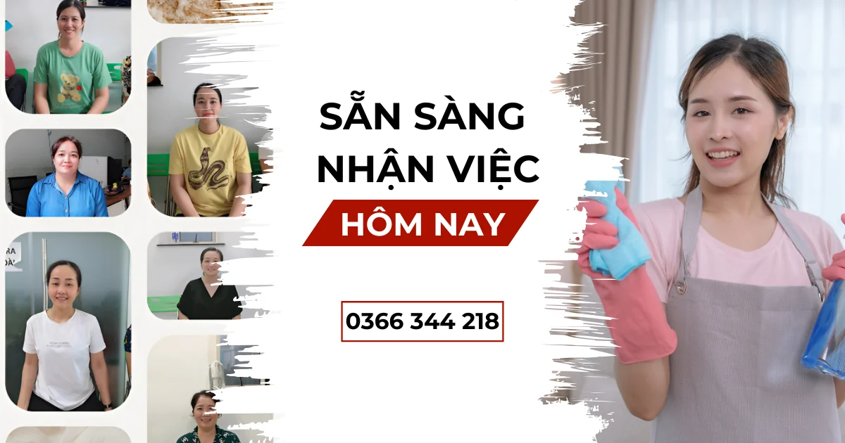 Cần tìm người giúp việc gấp tphcm có ngay