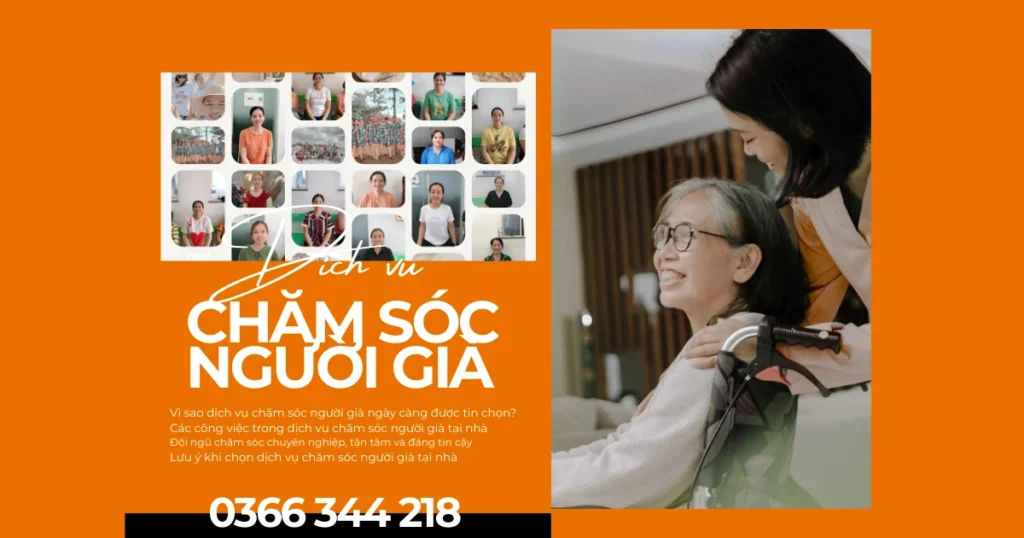Dịch vụ chăm sóc người già tại nhà TPHCM